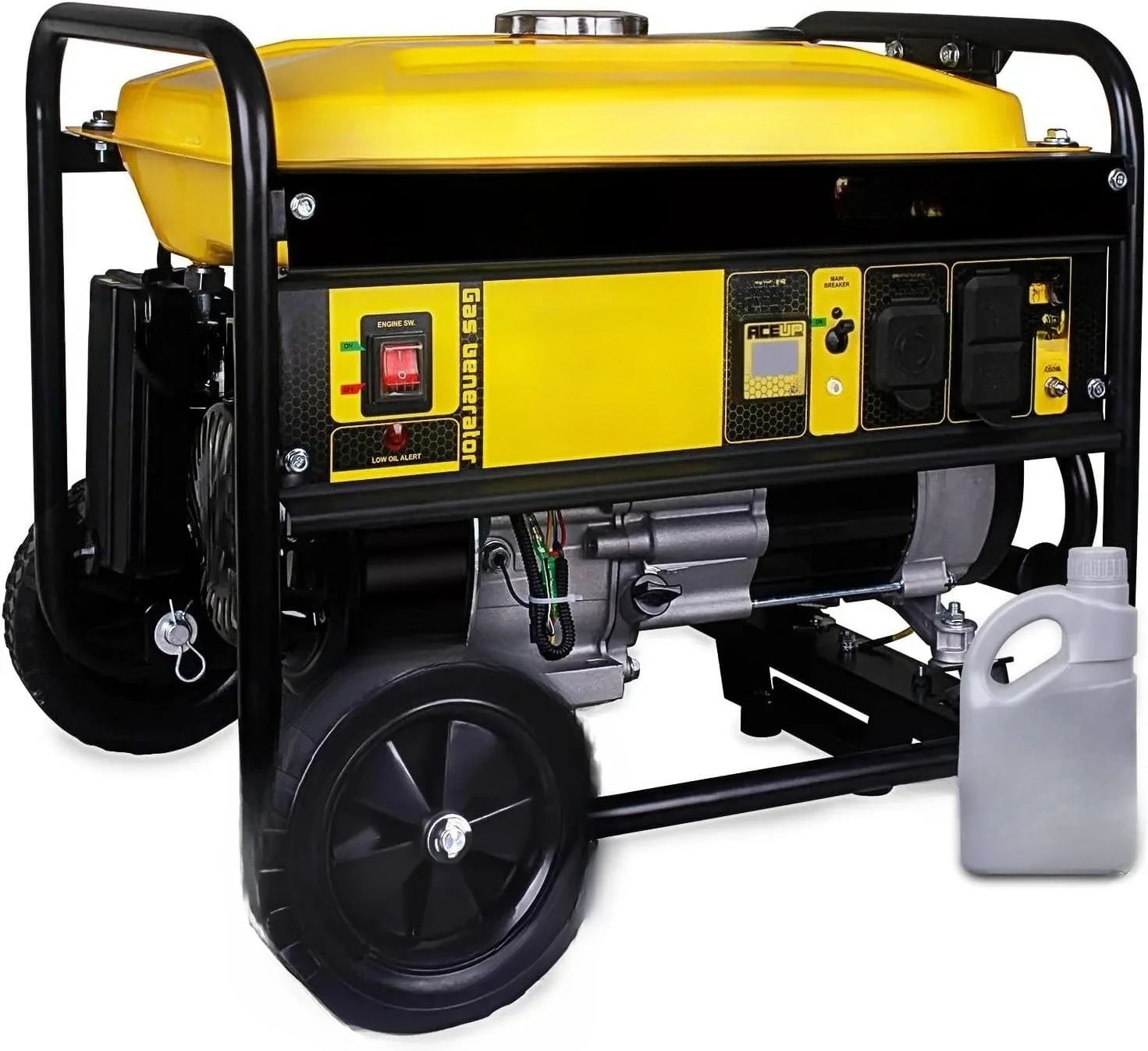 

Портативный газовый генератор для домашнего использования, 4350 Вт, с колесами, выход 30А, соответствует стандартам EPA и CARB