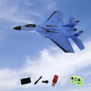 RC Planör, Jet Avcı Uçağı, gece ışığında, düşmeleri önlemek için sabit kanatlı uçak, yeni başlayanlar için açık havada 2 kanallı, uçması kolay bir oyuncak modeli 6 Büyük satış-uçak-jet - №5