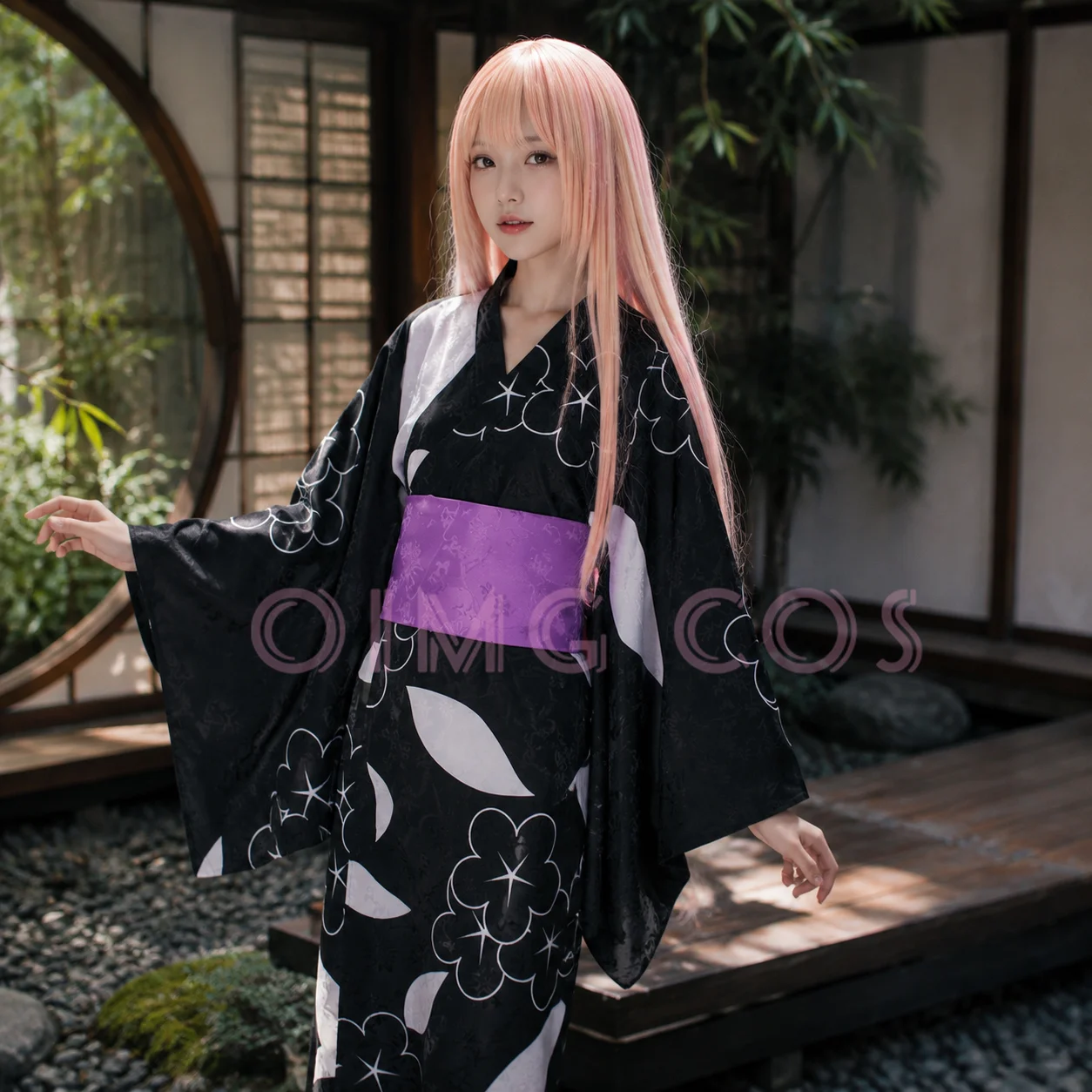 My Dress‑Up Darling Marin Kitagawa Kimono Cosplay Costume Full Set Adult Halloween Carnival Cloak For Comic Con Cos Events