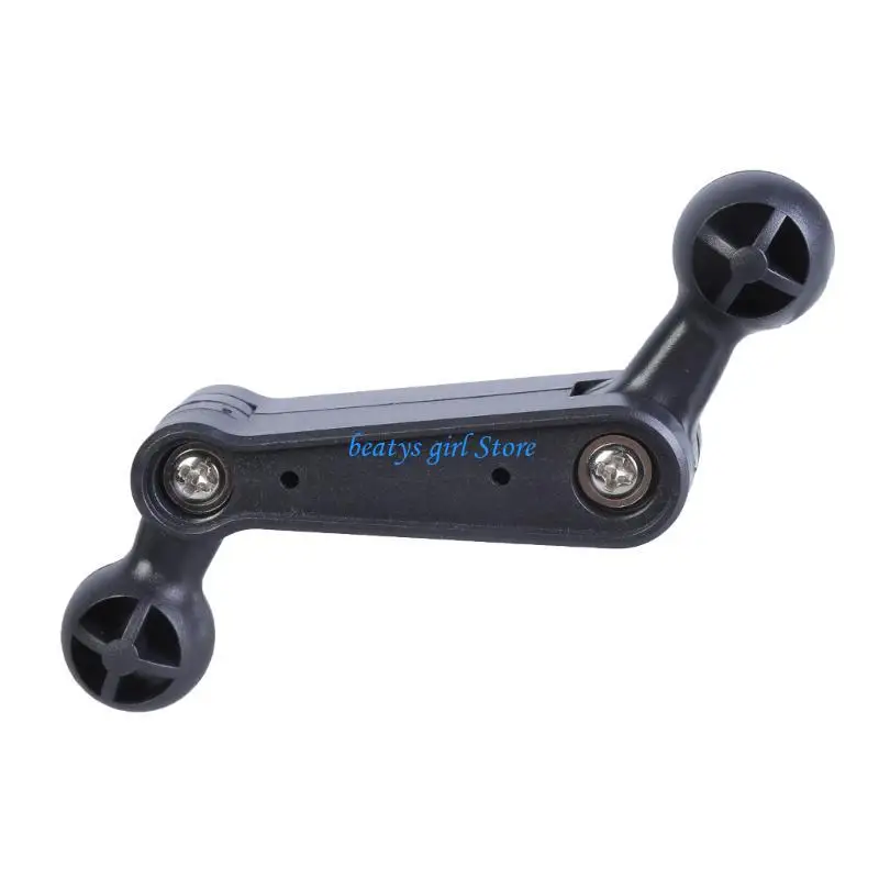 

C7AB 17mm Ball Head Extension Rod Plastic Mount Arm for Car Phone Holder & Stand