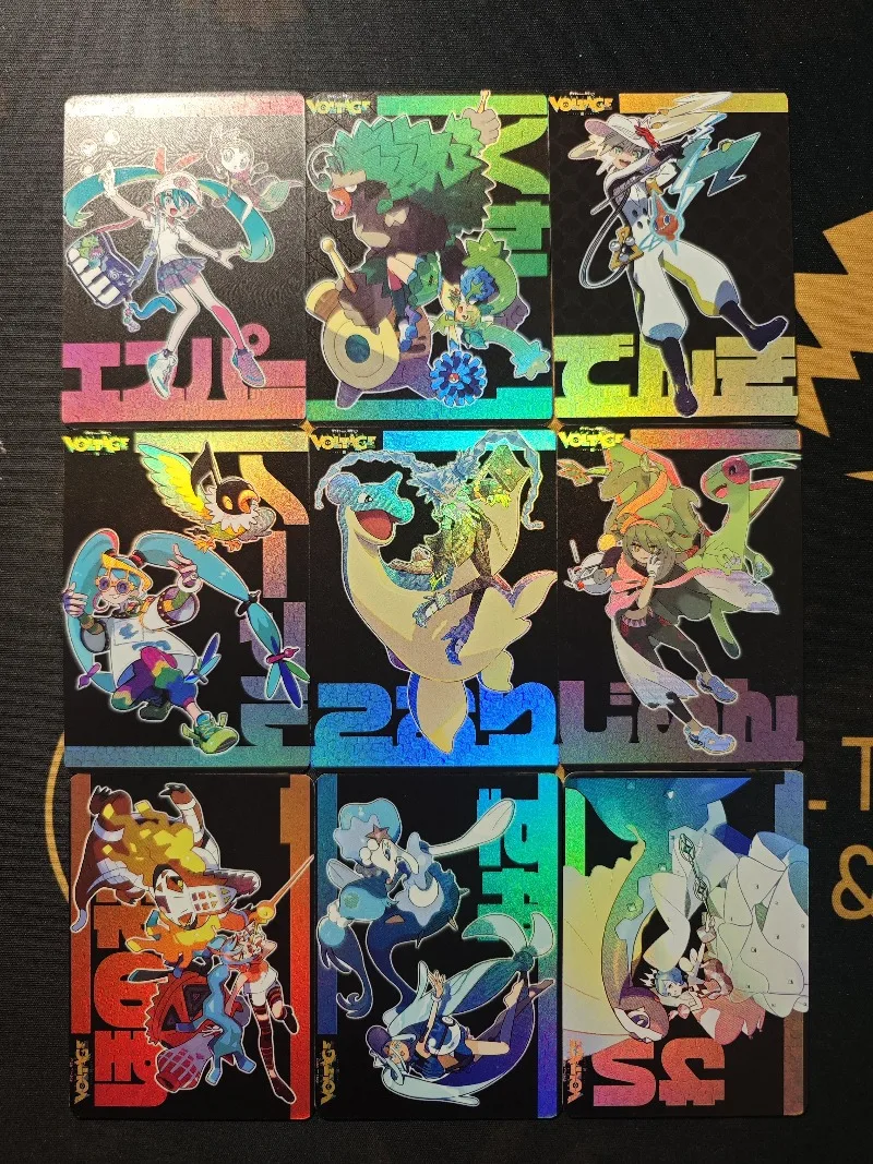 

Коллекционная фирменная торговая флэш-карта PokemonX Hatsune Miku ACG DIY-мультфильм аниме, оригинальная серия, подарок