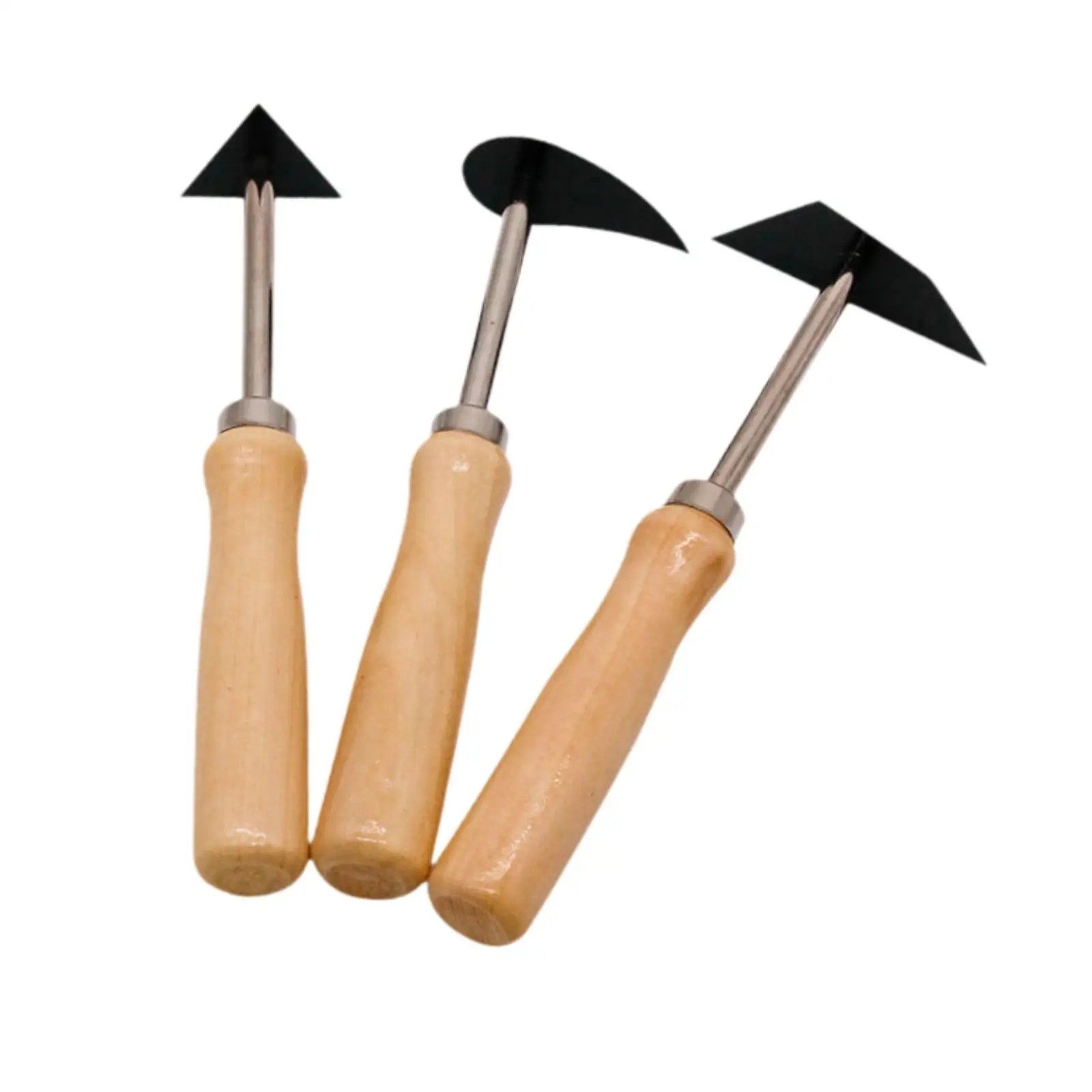 3x Pottery Clay Trimming Scraper Clay Sculpture Tool for Professionals