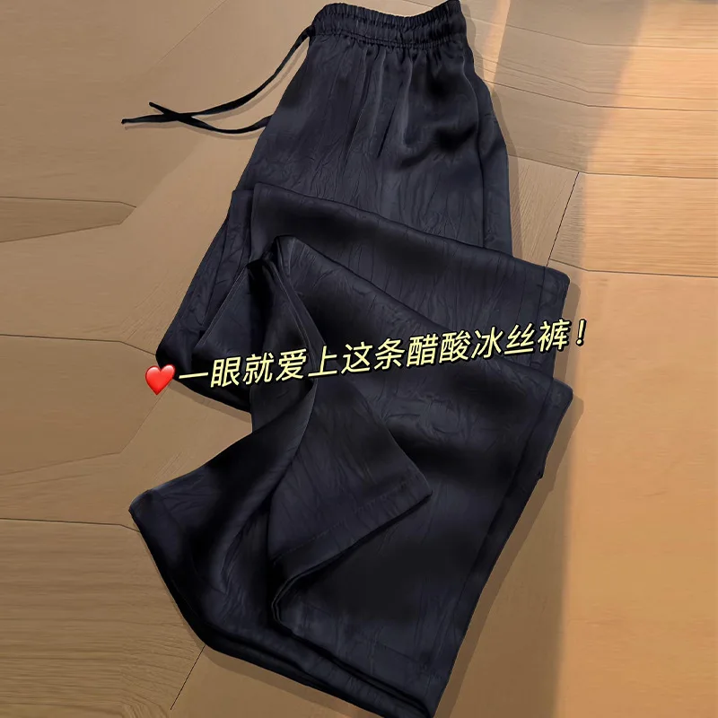 

Широкие брюки, мешковатые женские зимние плюшевые брюки на флисовой подкладке, толстые, уютные, провисающие, с тяжелой подкладкой, ночная рубашка с бархатной подкладкой, термобелье 2025 г.