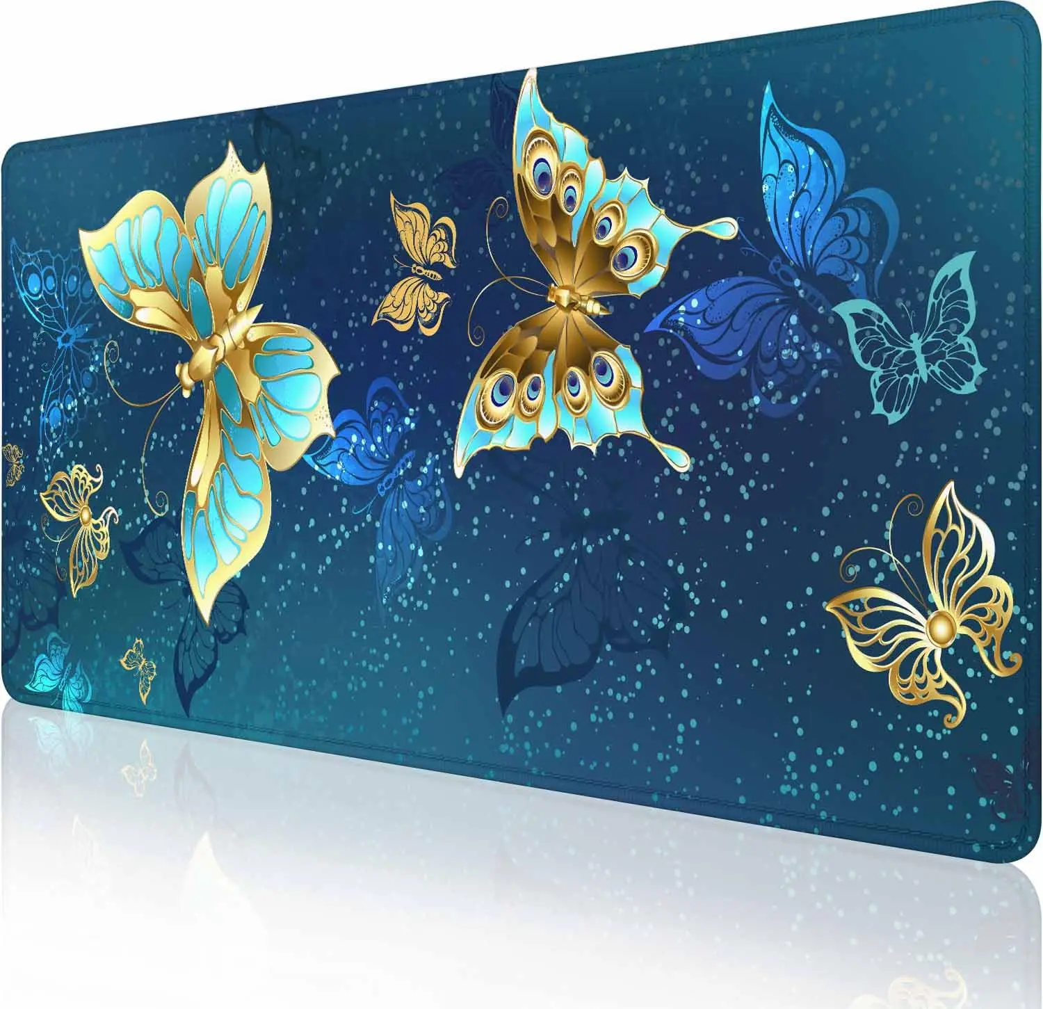 

Butterfly Art Mouse Pad XXL,Non-slip Waterproof Butterfly Gaming Mousepad,Office Desktop Decoration,Suitable for Work and Gaming