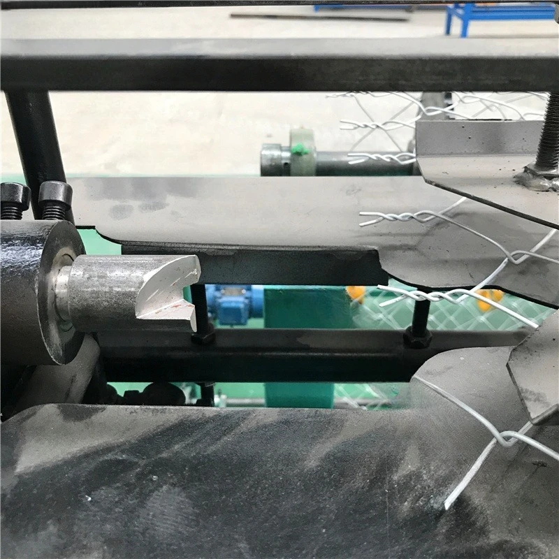 Automatic Double Wire Chain Link Fence Wire Netting Machine