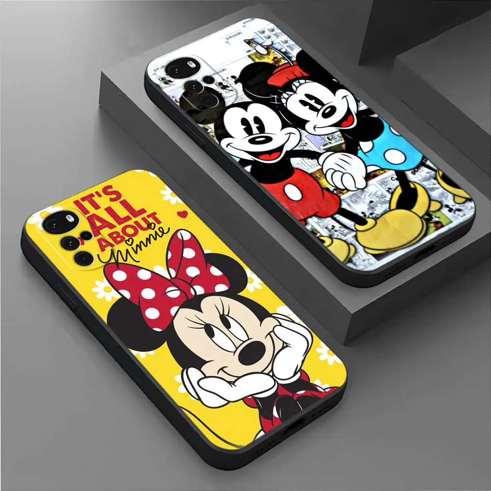 Disney Mickey Mouse Lovely Phone Case for Motorola Moto G9 Plus Edge 40 Pro Edge 20 Pro G200 5G Edge 30 Neo One Fusion Cover