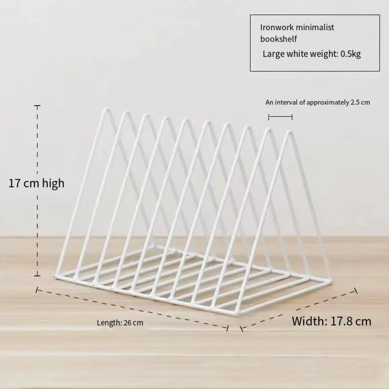 Estante de almacenamiento de discos de vinilo estilo nórdico, estantería Triangular de hierro LP, soporte para CD, soporte para revistas de escritorio, soporte para libros, estante de exhibición Me