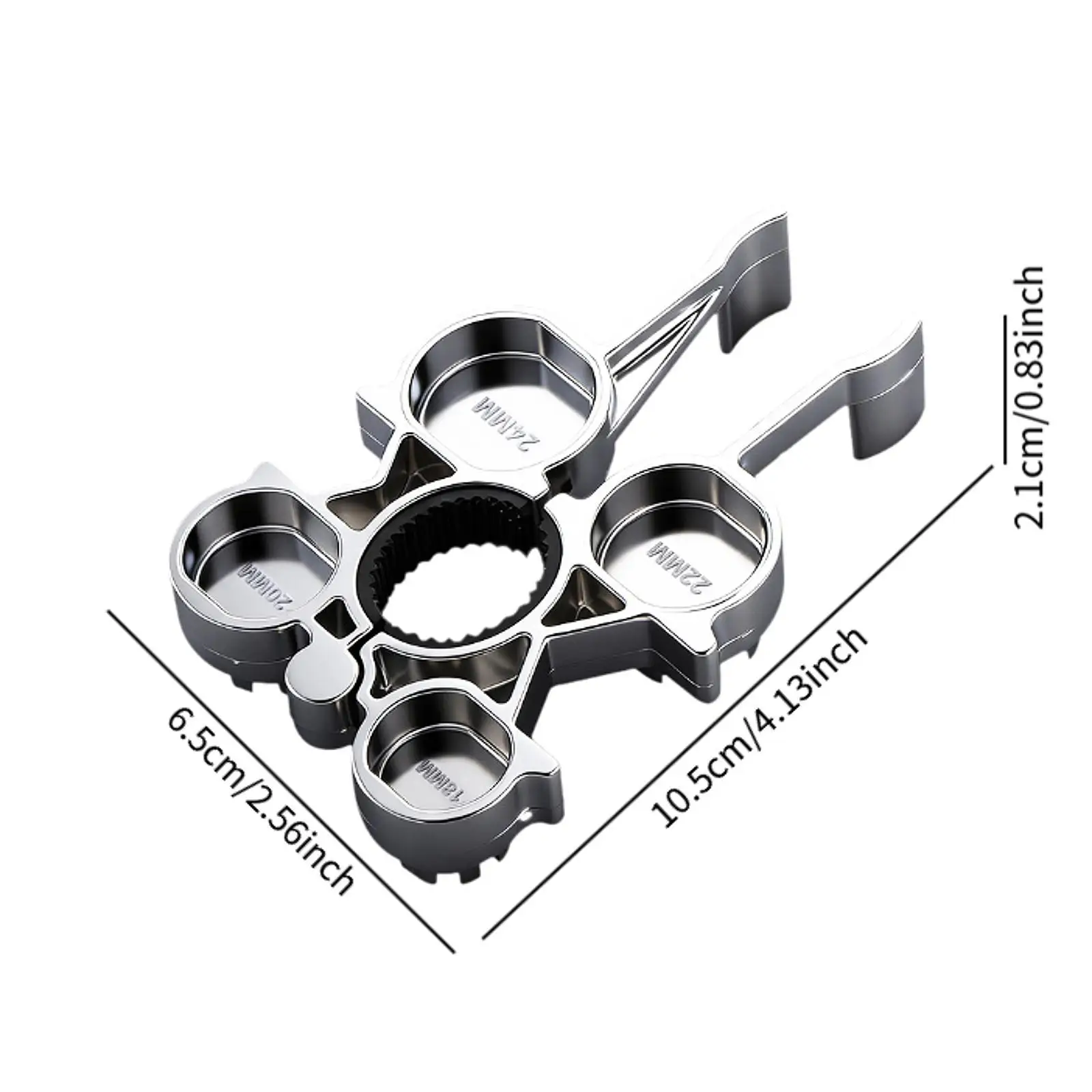 Bathroom Faucet Wrench Practical Alloy Aerator Wrench with Replace Water Tap