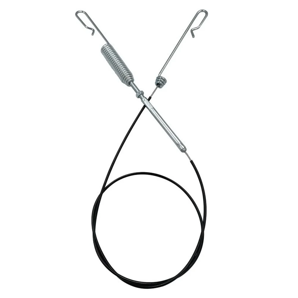 Replacement Rope Silver Black Snow Blower Cable Conduit Included Single Piece Strong Construction Snow Blower Maintenance