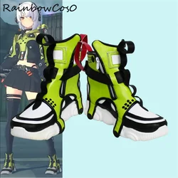 Anby Demara Zenless Zone Zero Cosplay Shoes Boots Game Anime Halloween RainbowCos0 W4260