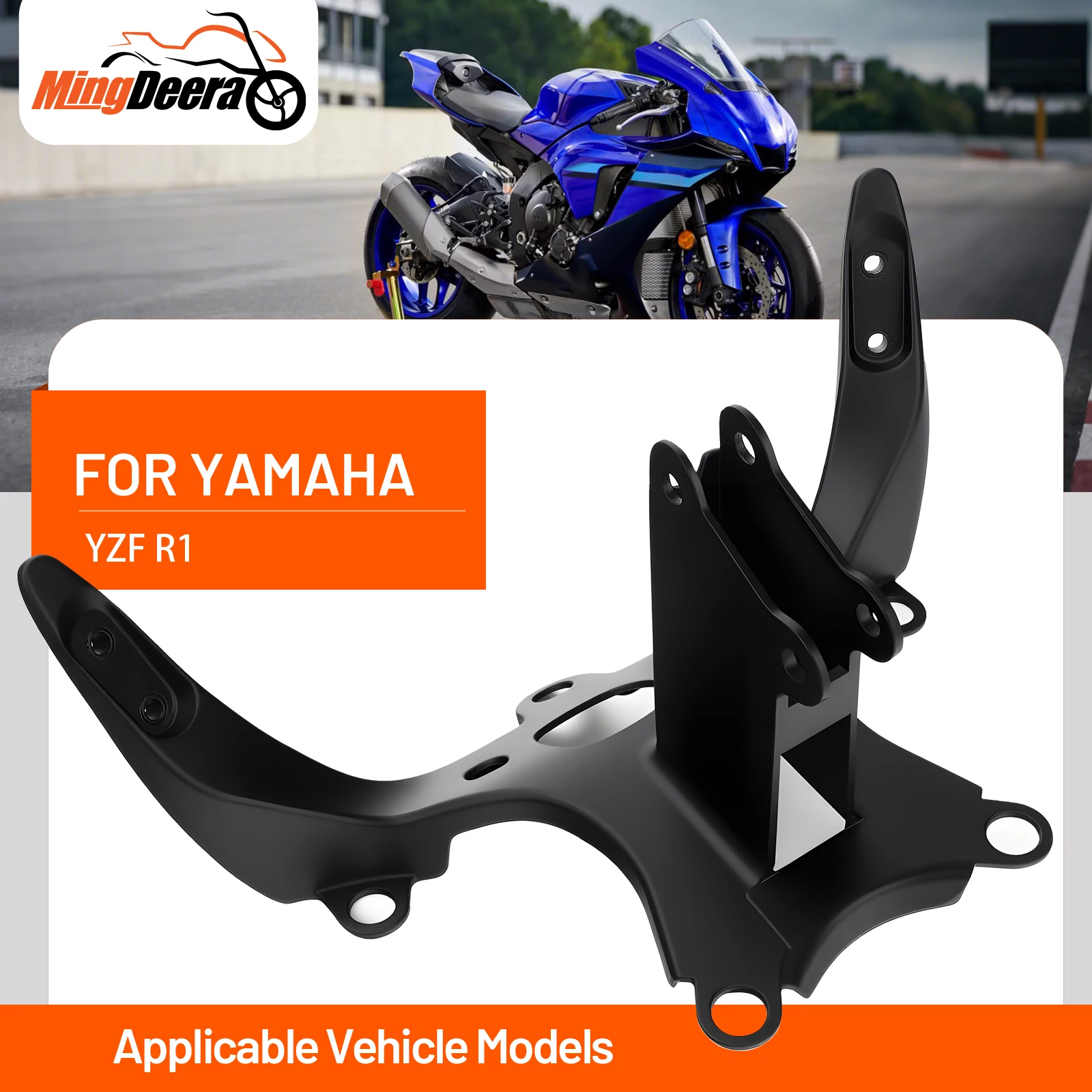 

For Yamaha YZR-R1 1998-1999 Motorcycle Headlight Bracket Motorcycle Headlight Lens Fairing Bracket Motorcycle Bracket