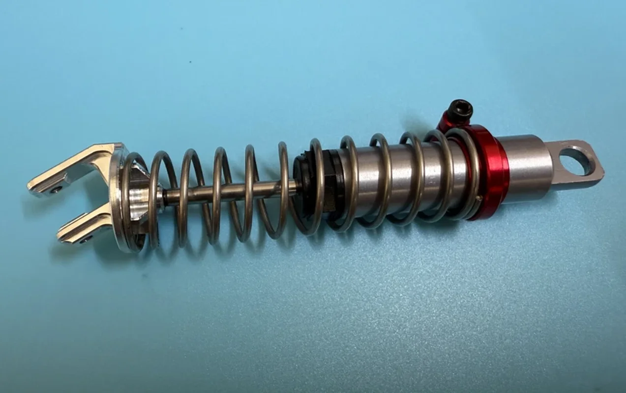 Soportes de choque inferior traseros de aluminio GVM para Team Losi JRX2 JRX-PRO