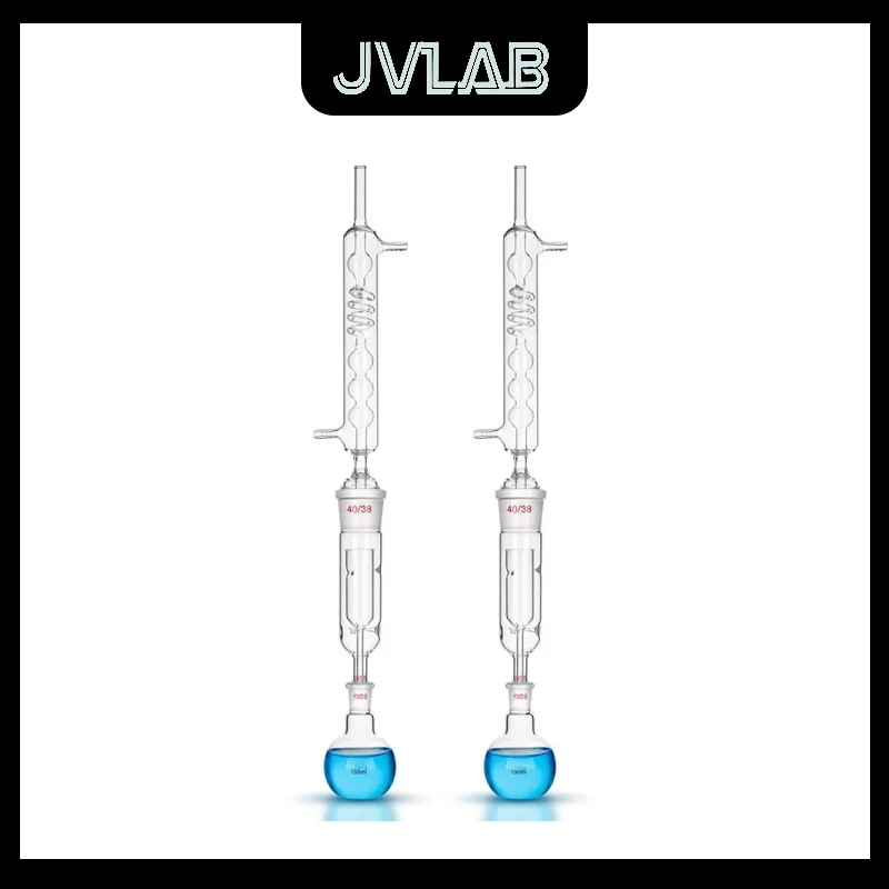 

Direct Drop Fat Extractor 1796 Snake Ball Fat Extractor Experimental Extraction 150ml Lab Glass Equipment Consumables JVLAB