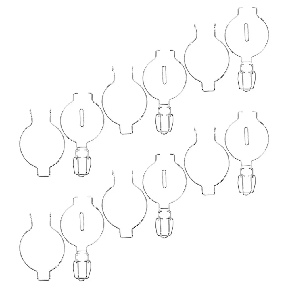 

6pcs Sealing Can Buckle Stainless Steel Wire Hangers for Jars Mason Jar Hanging Lids Material Versatile Use