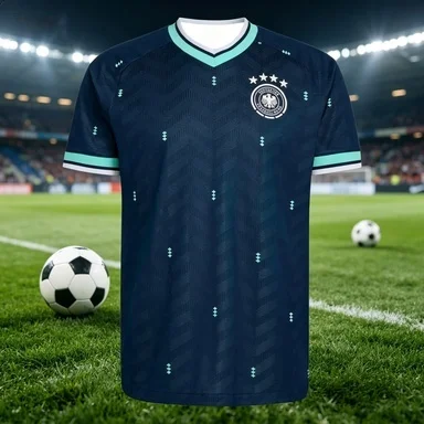 2026 Germany Fashion Crew Neck Short Sleeve T-Shirt,Breathable and Comfortable Training Shirt,Suitable for Both Men and Women