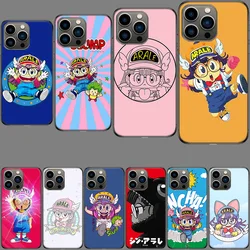 Custodia per telefono Dr. Slump Arale per Apple Iphone 15 14 Plus 13 Pro Max 12 Mini 11 X XS Max XR 8 7 SE 2020 Cover Shell Coque