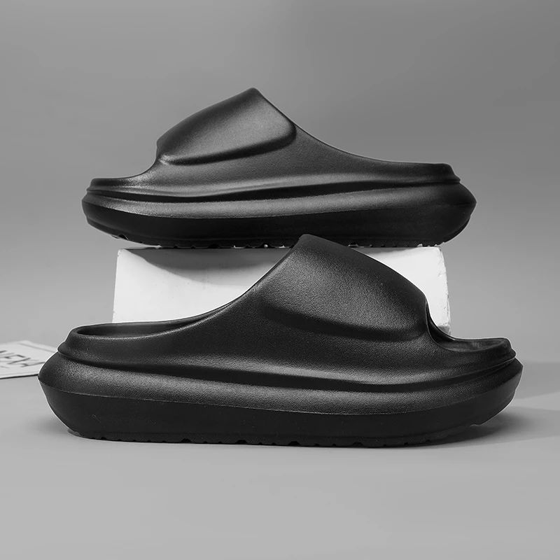 

Men Minimalist Beach Slides Portable Foldable Lightweight Non Slip EVA Slippers Home Bathroom Travel Outdoor Footwear