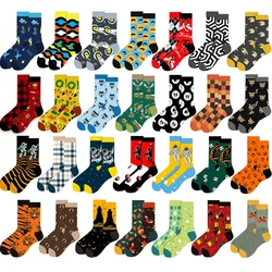 Original design autumn and winter animal socks astronaut male socks geometric female socks Halloween socks