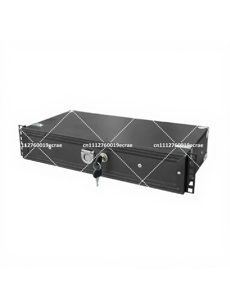 19 inch 2U Lockable Drawer for ABS Server Cabinet Mount Accessories