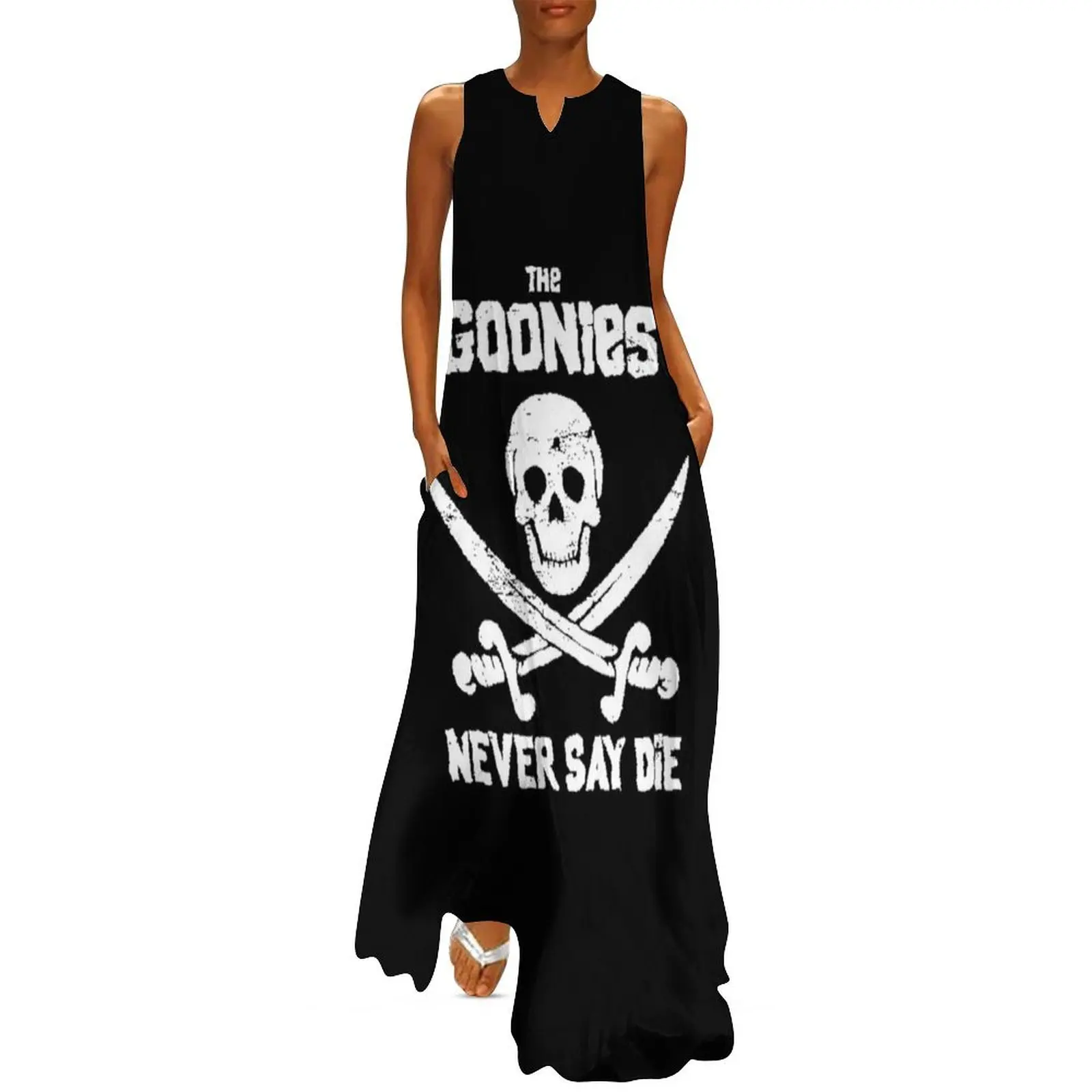 

THE GOONIES NEVER SAY DIE Long Dress Beachwear dress for women 2025 long dresses for women clothes for woman Dress