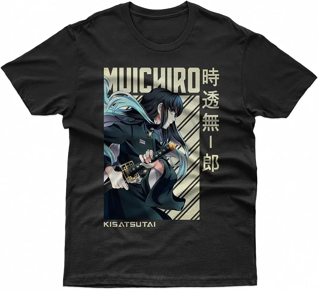 

Muichiro Tokito Shirt, Demon Slayer Kimetsu no Yaiba Shirt, Hashira Short Sleeve T-Shirt, Anime Tee