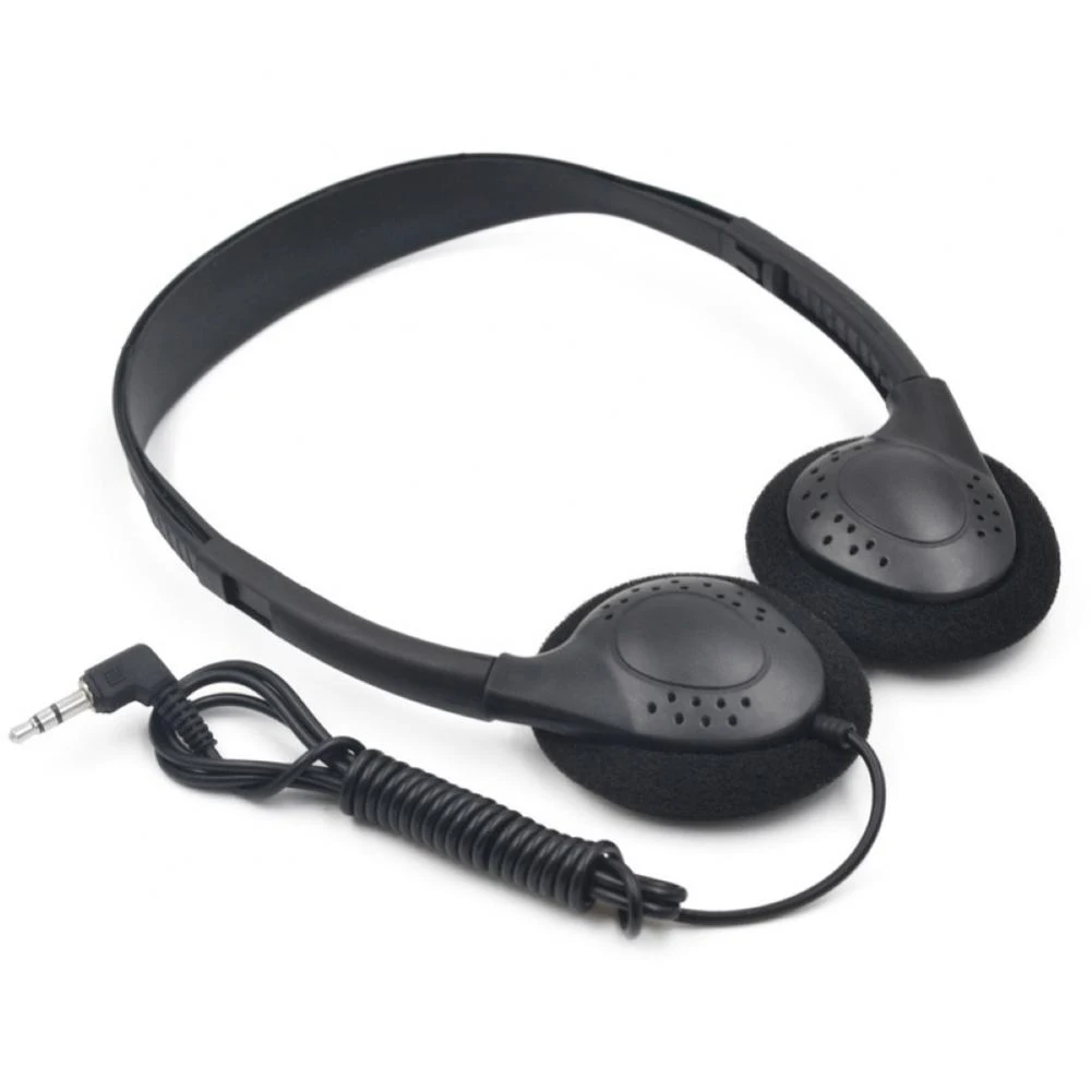 10 stks 3.5mm Bedrade Hoofdtelefoon Geen Microfoon PC Gaming Headset Ruisonderdrukkende Sport MP3 Koptelefoon Bedrade Stereo Headsets
