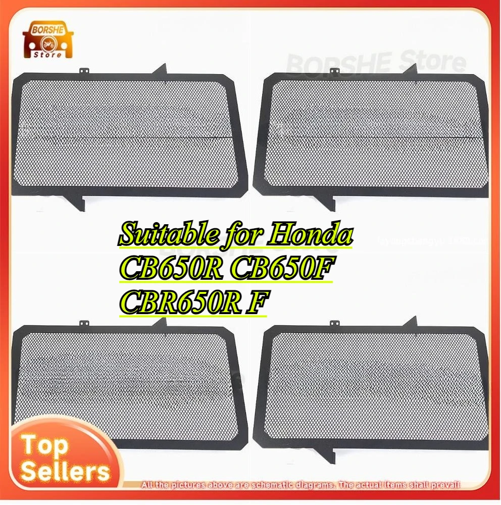 

Suitable for Honda CB650R CB650F CBR650R F Radiator Guard Mesh Replacement Water Tank Protector