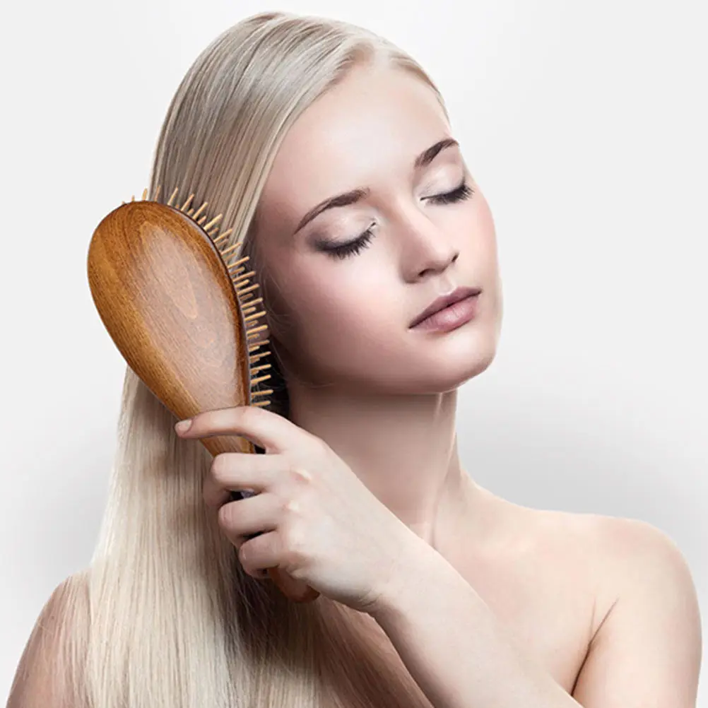 

Comb for Hair Portable Anti-static Hairbrush Comfortable Massage Long Short Hair Natural Oil Distribution Frizzy