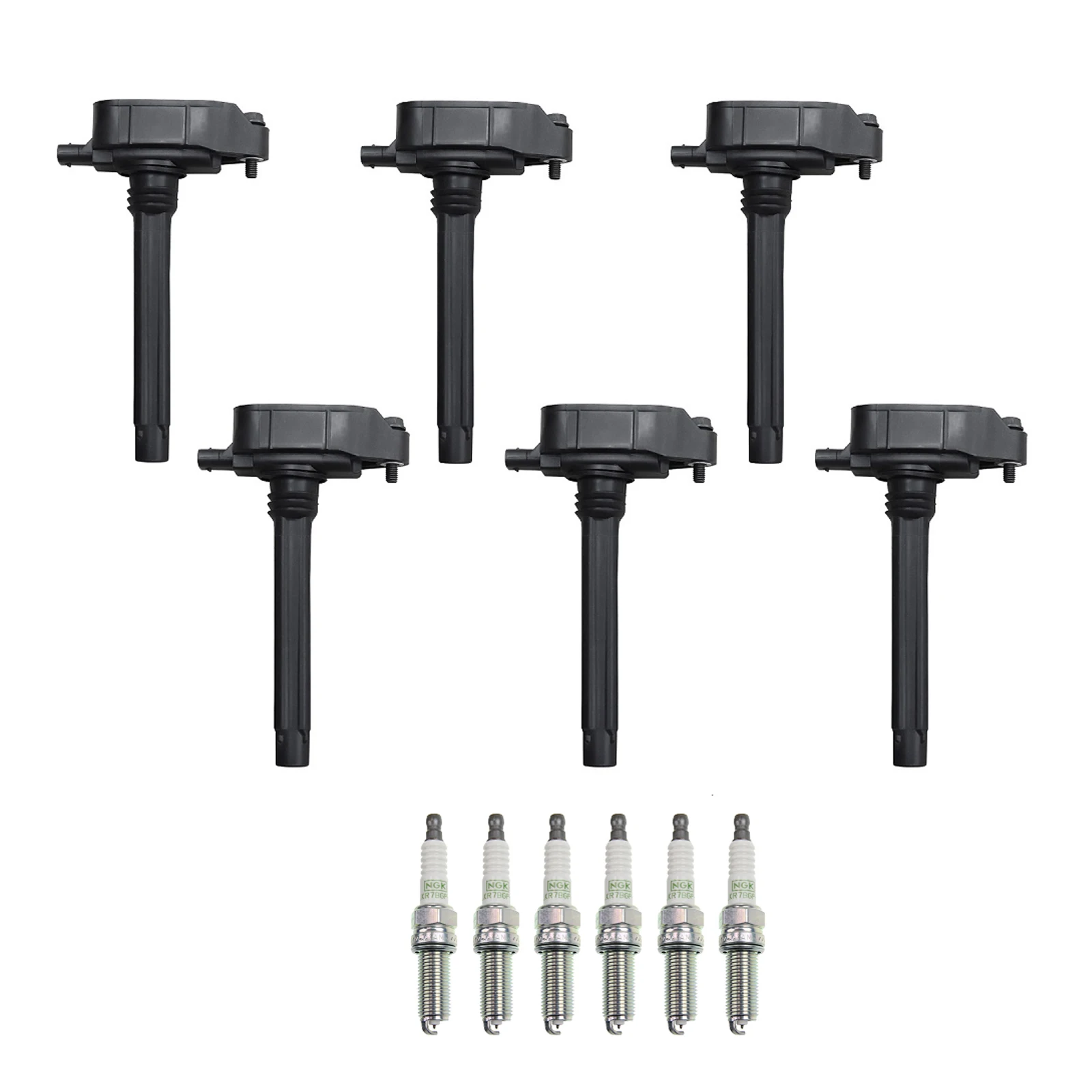 Artudatech 6pcs Ignition Coil+Spark Plug UF807 For Dodge Ram  Chrysler 3.6L 2016 2017 2018 2019 2020 2021 Car Accessories
