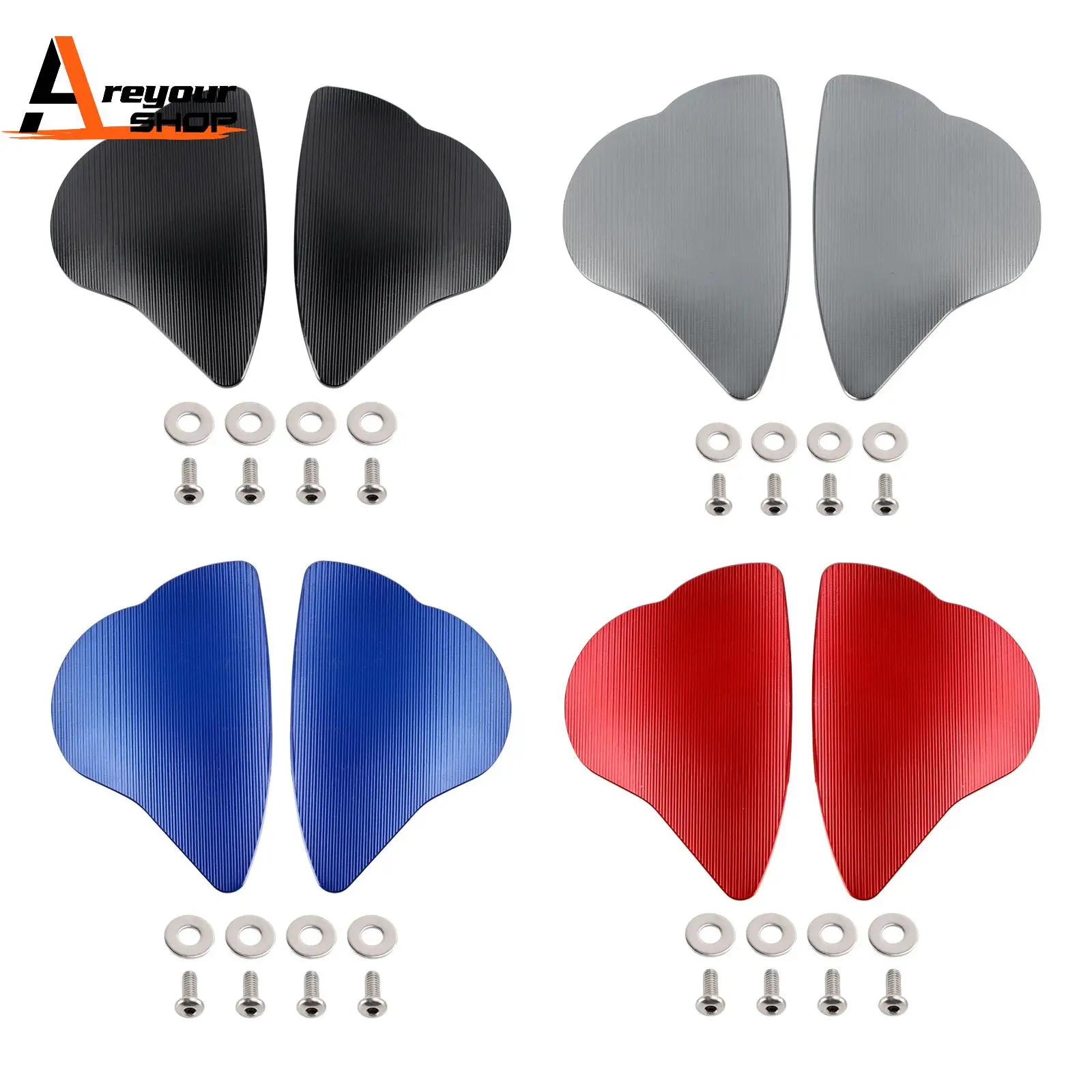 

Mirror delete blanking block off plates fits for Yamaha YZF-R6 R6 2017 2018 2019 2020 2021 2022 2023 2024