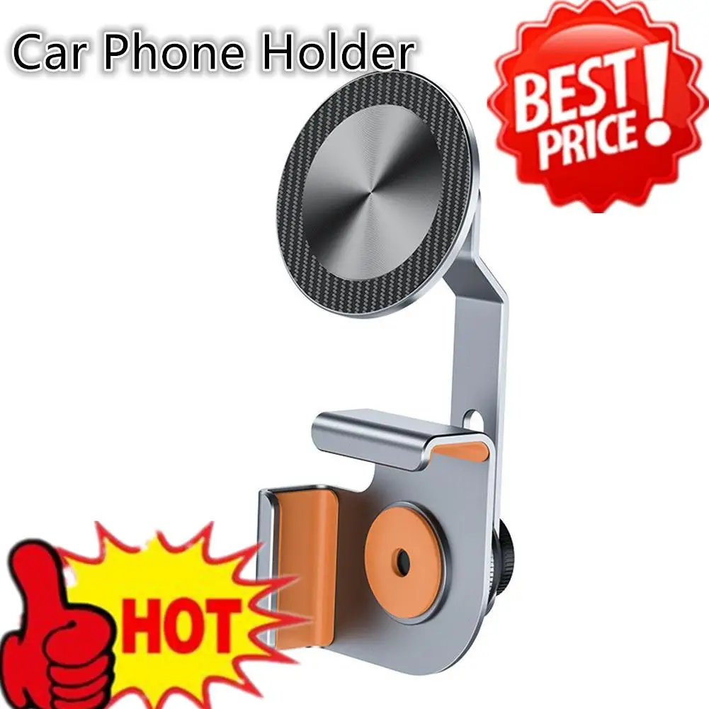 

Car Phone Holder Screen Side Mount For Tesla Y/HIGHLAND 2024 Magnetic Adjustable Car Phone Holder Accessries