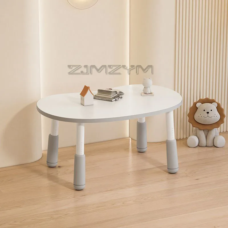 Regulowany stolik edukacyjny dla niemowląt 37-46 cm, antypoślizgowy, stabilny stolik do wczesnej nauki z zaokrąglonymi krawędziami, zapewniający bezpieczeństwo i zdrowie dziecka.