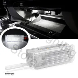 1PC LED Glove Box Boot compartment Light Interior Lamp For Peugeot 308 407 807 3008 5008 Expert 3 Citroen C2 C3 C4 C5 C6 C8 SAXO