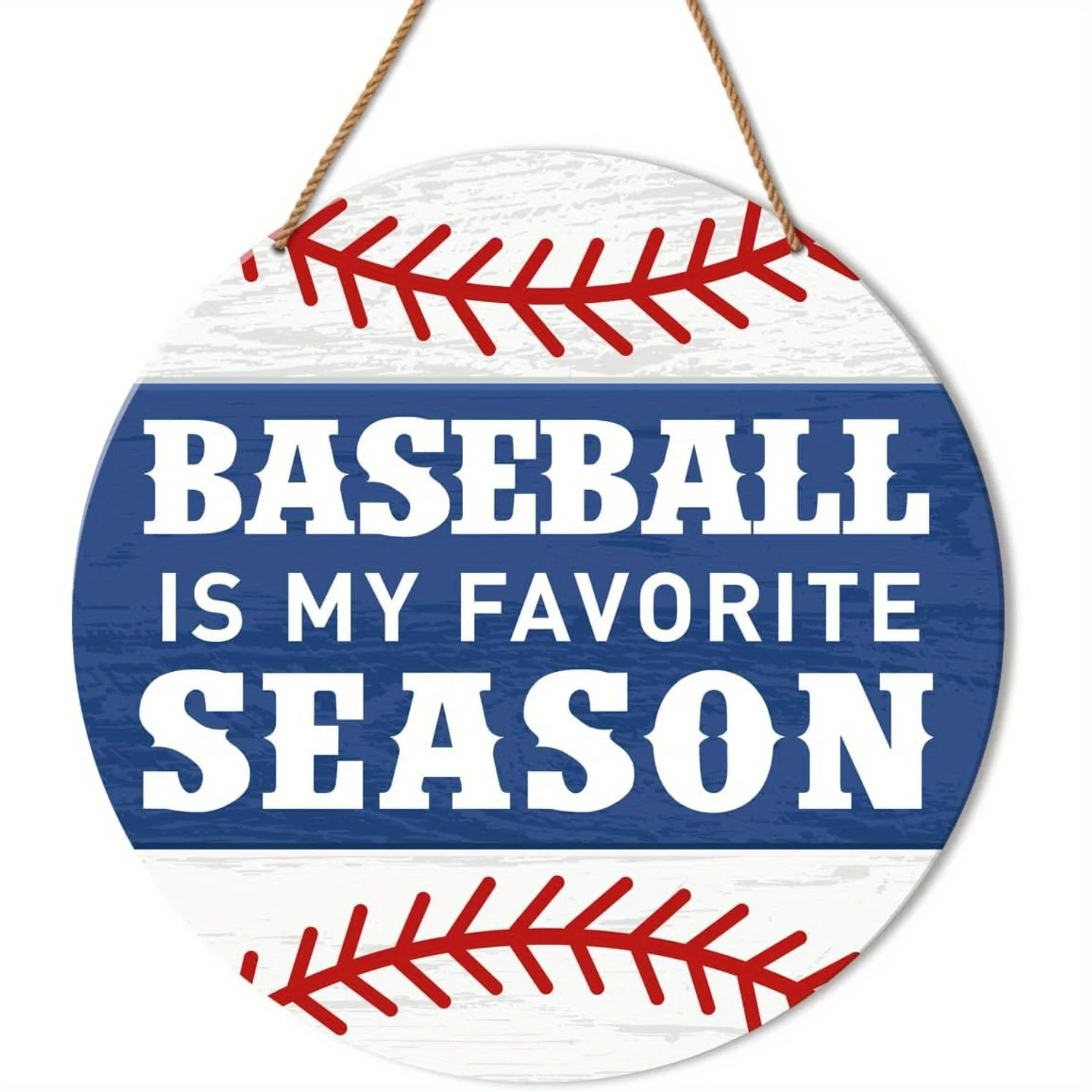 2D Flat, Baseball-Themed Door Decoration Suitable for Boys' Room, Tabletop or Wall Hanging - Artificial Panel with 2D Flat Baseb