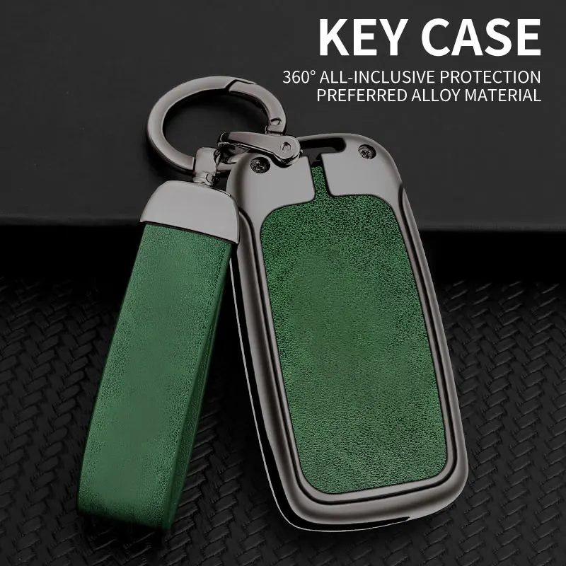 Car Key Case Cover for Changan CS75 CS15 Benni EV E-Star 2019 2020 3 Button Key Holder Keychain Accessories