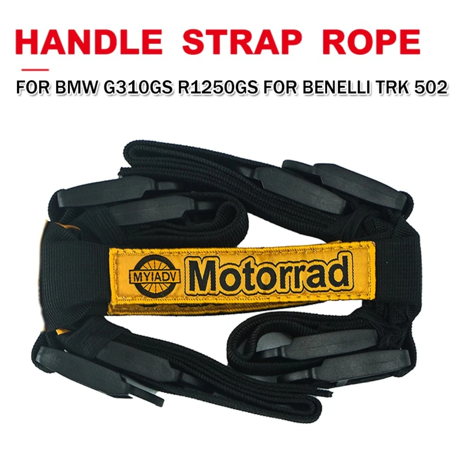

Universal Handle Strap Rope For Aluminum Alloy Box For BMW R1200GS R1250GS ADV LC G310GS F800 F700 F650 GS 2004-2023 For TRK 502