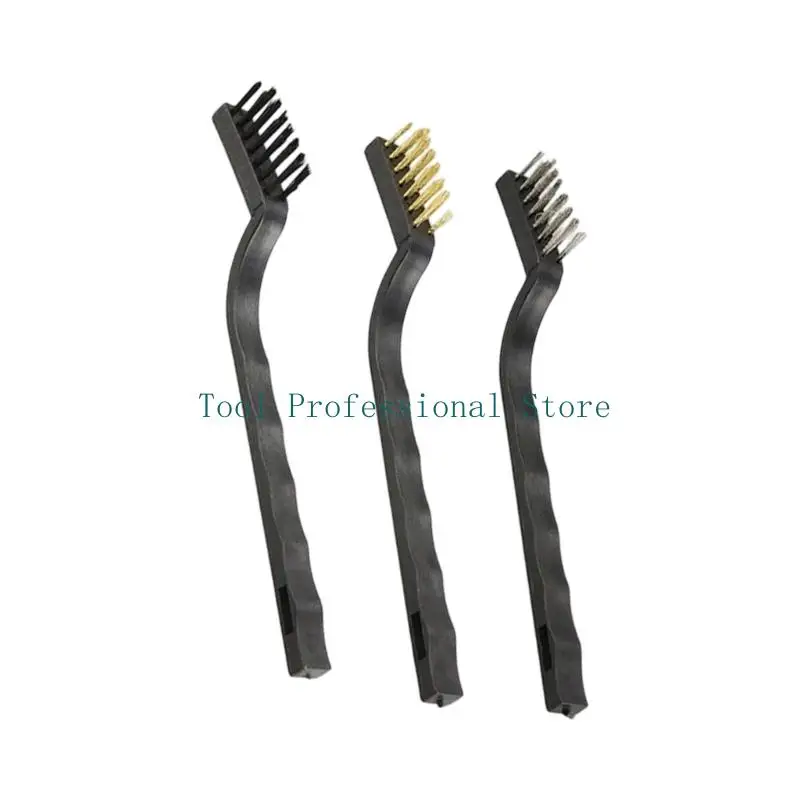 57QF Quality Electronic Repair Wire Brush With Fine Bristles For PC Components