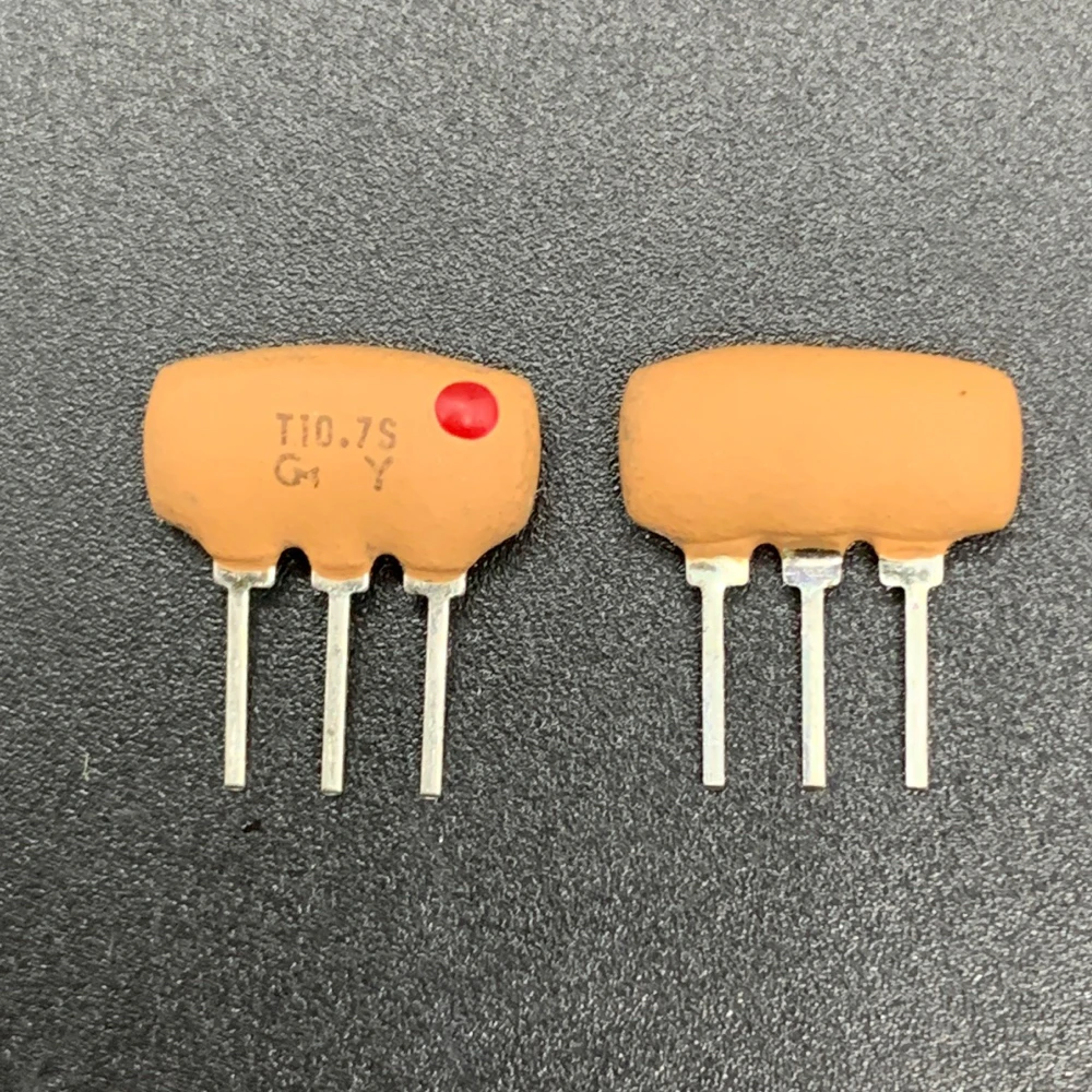 50PCS/ Murata ceramic filter SFTLF10M7HA00-B0 SFT10.7MS3-A 10.7M straight three-pin