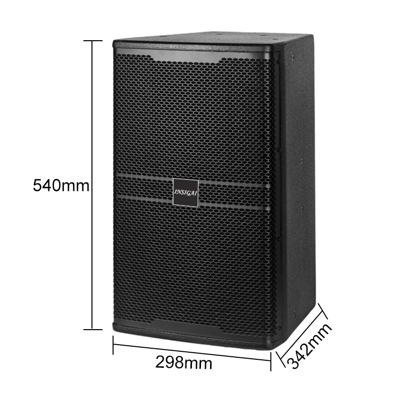 10 Inch Passive Speakers 2 Way Sound System Audio Equipment Amplifiers Stage Concert Church Subwoofer Professional Speakers