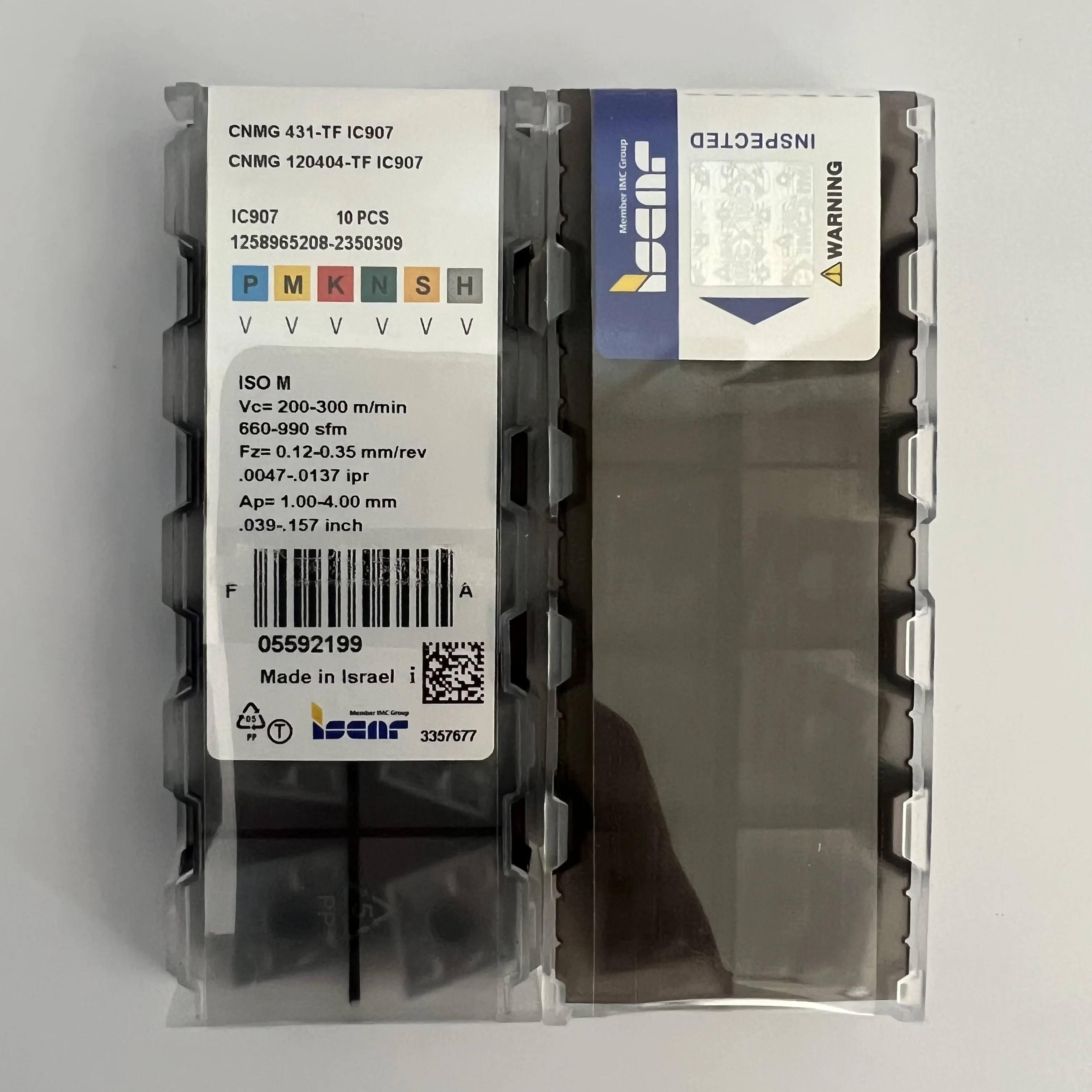 

CNMG120404-TF IC907 Original CNC blade CNMG120408-TF IC907/CNMG120412-TF IC907