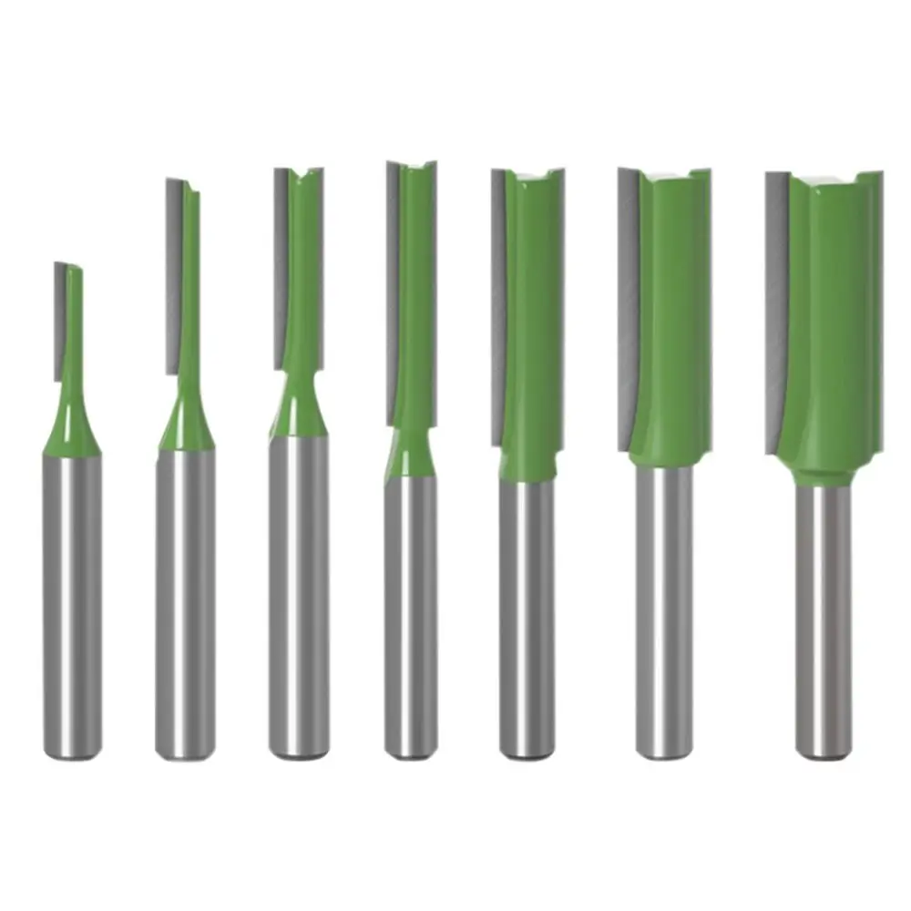 6mm Shank Router Bits Single Edge Double Edge Milling Cutter Trimmer Head Milling Cutter For Wood Carving