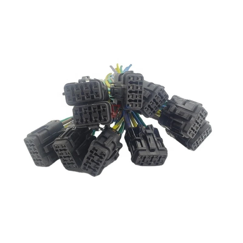 

Universal 16Pin Car Wire Harness Adapter Connector Plug Into Car DVD CD Radio Stereo Construction Machinery Parts