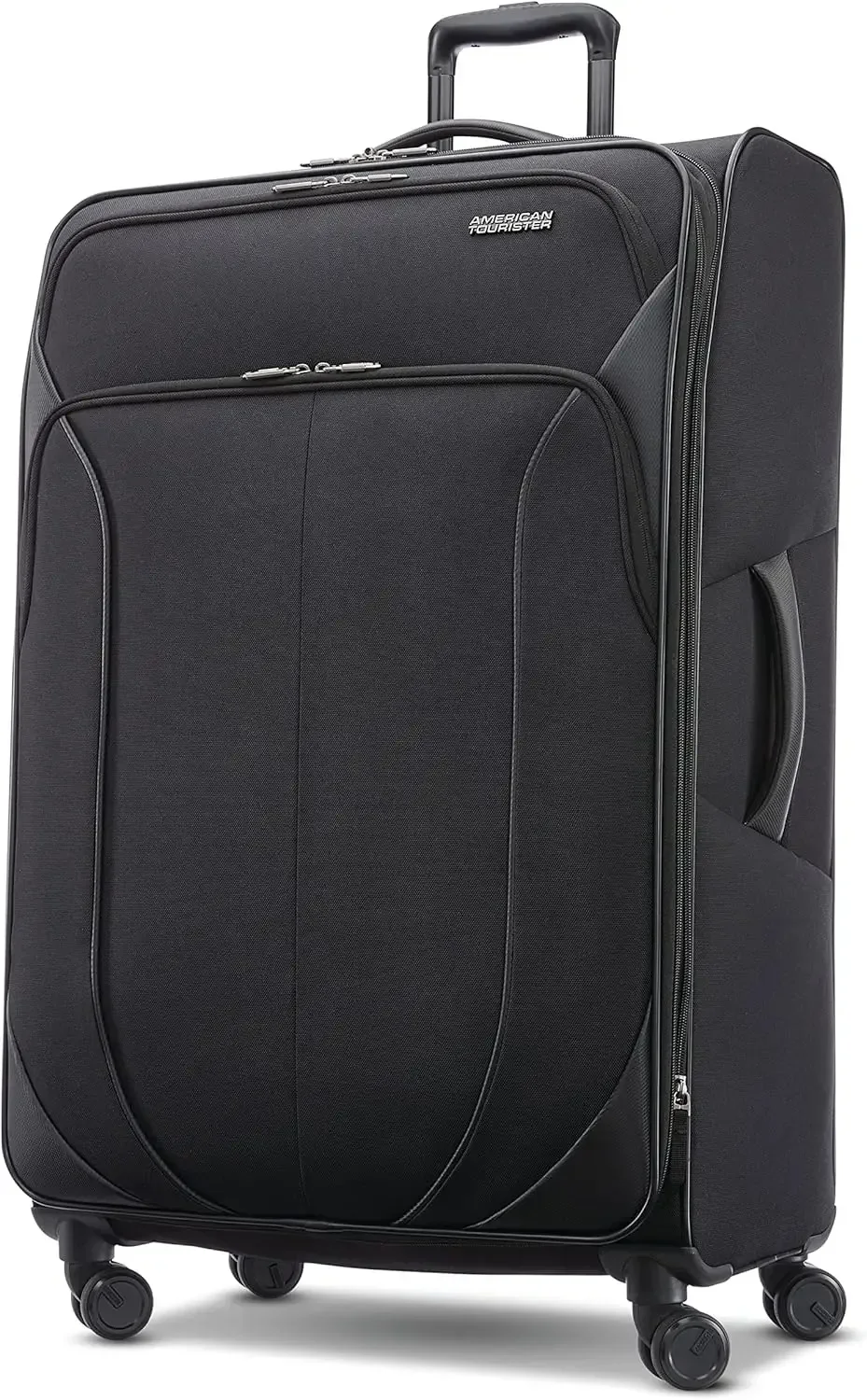 

Американский чемодан American 4 KIX 2.0 Expandable Softside с колесами-спиннерами, 28 SPINNER, черный