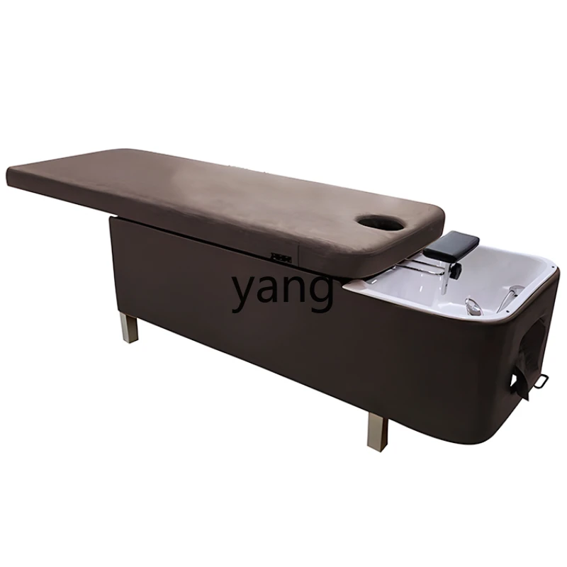 LMM Thai Shampoo Chair Water Heater Lying Completely with Beauty Hole Massage Ear Cleaning Hairdressing