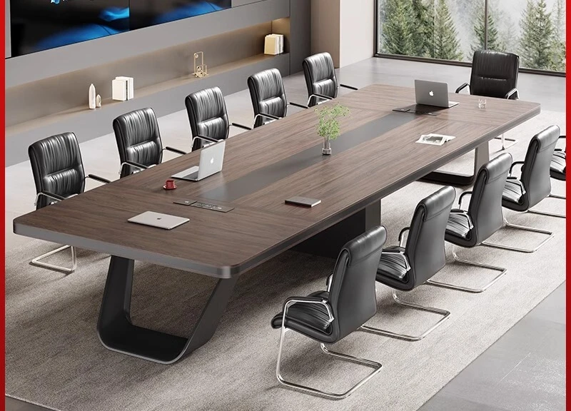 

Conference table training office furniture rectangular simple modern