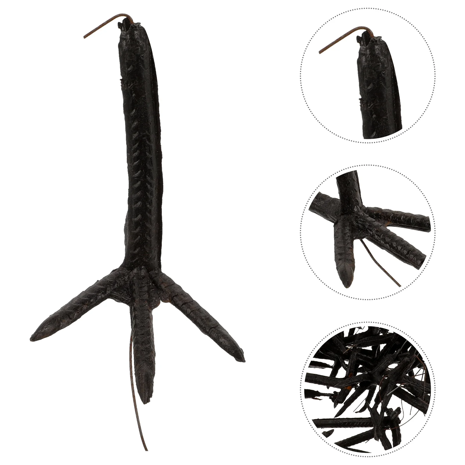 

50 Pcs Plastic Claw Accessories Chick Toy Part Chicken Feet Foot Imitation Parts Mini