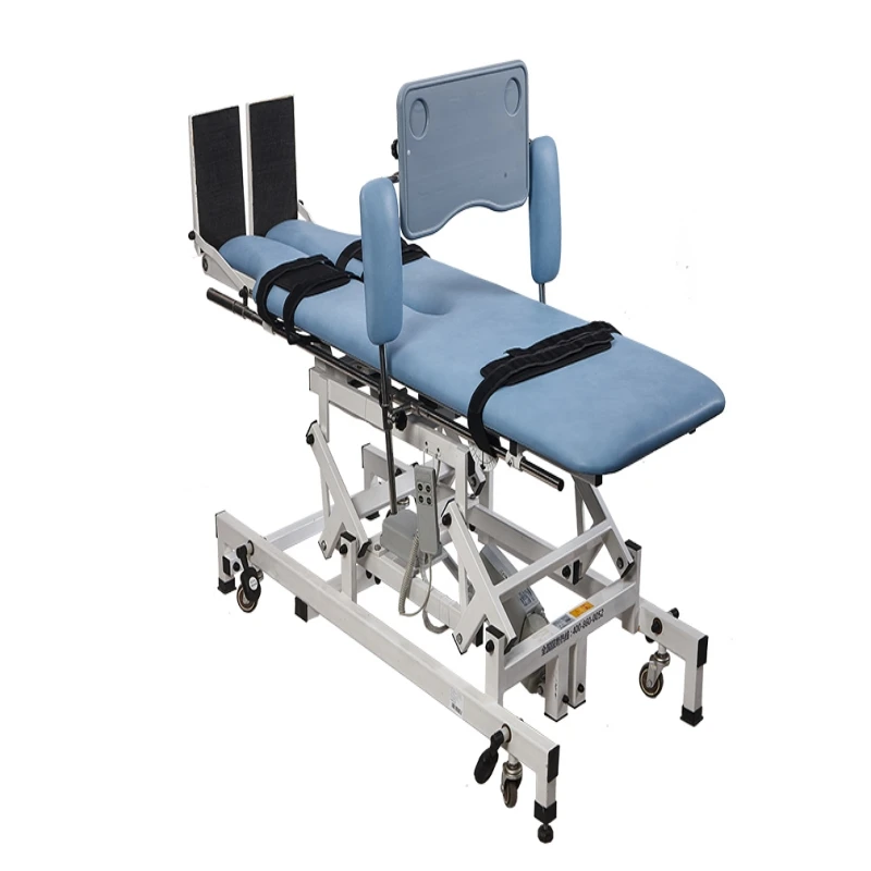 

Electric physiotherapy tilt table Rehabilitation instrument Physiotherapy Standing Tilt Table Vertical Bed Electric