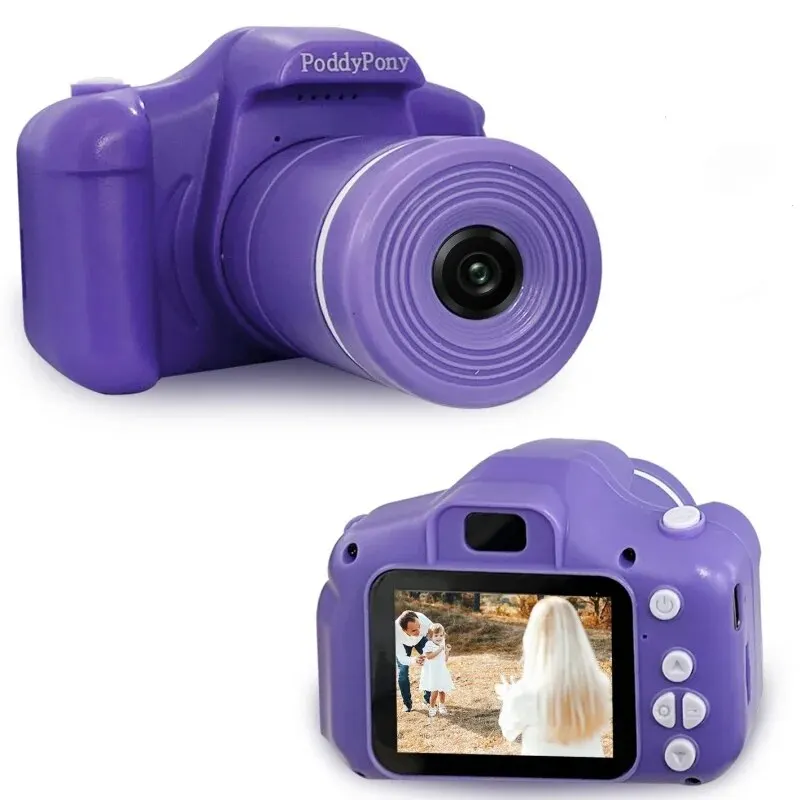 Multifuncation Cámara Infantile Educational Toy of Toddler Birthday Festival Gifts 1080P HD Digital Camera for 3-8 Year Childre