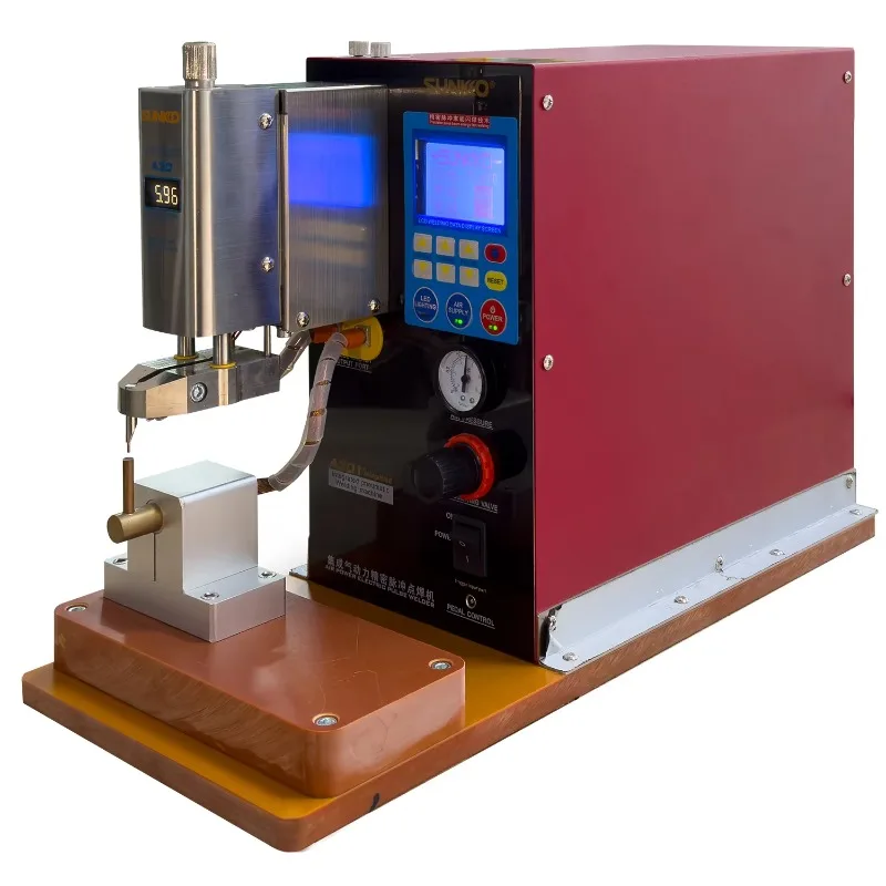 

SUNKKO A301+ Built-in air Compressor Weld Lithium Battery to Nickel Aluminum Steel Pneumatic Spot Welder Welding Machine