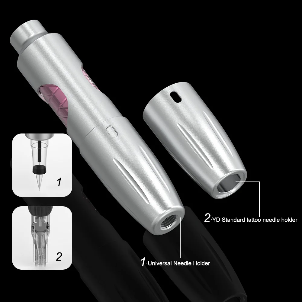 YD SPMU ブリンクロータリーマシン デジタル永久メイクアップタトゥーマシンキット ユニバーサルカートリッジ付き